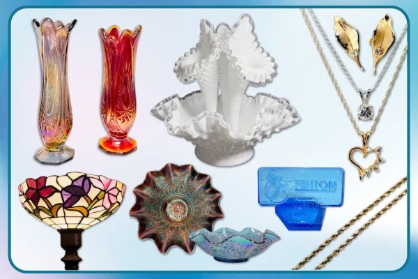 Fenton, Milk Glass, & Gold - Online Auction | PICKUP: Monday, May 11th in Centerville, OH