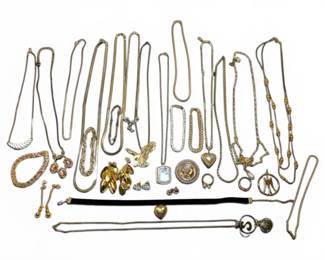 Gold Toned Costume Jewelry