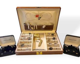 Cufflinks, Tie Pins,  More Mens Jewelry