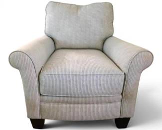 Broyhill Striped Armchair
