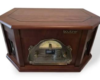Boytone Turntable, Cassette Player, CD Player,  Radio Model BT25MB