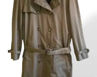 Ralph Lauren Trenchcoat with Zip Lining Mens Size 44L
