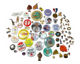 Vintage Pins  Buttons