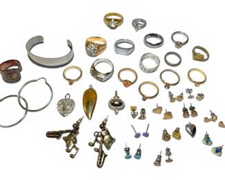 Rings, Earrings,  More Costume Jewelry