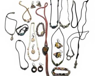 Leather  Cord Beaded Jewelry