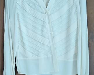 Talbots Petites Pure Silk Blouse