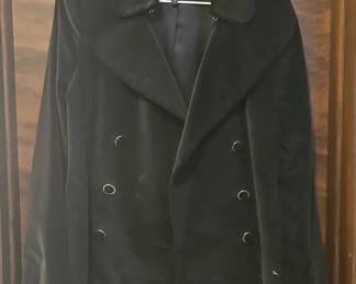 Velvet DoubleBreasted Jacket