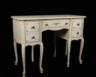 French Provincial Vanity and Chair second image