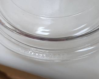 Pyrex Verde Square Flowers Casserole Dish third image