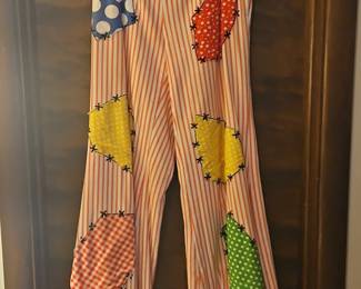 Clown Patch Flared Pants