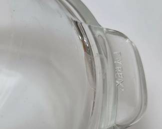 Pyrex Clear Glass Casserole Dish second image
