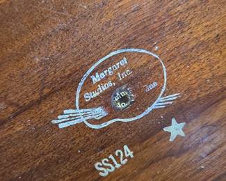 Wooden Salad Bowl with Servers third image
