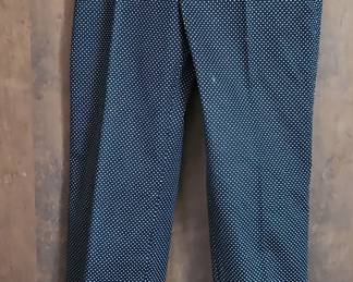 Talbots Polka Dot Ankle Pants