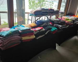 Assorted Folded Clothing
