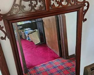 Mahogany Chippendale Mirror