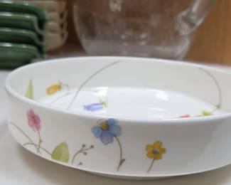 Floral Serving Bowl fourth image