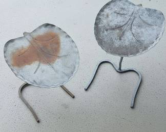 Leaf Shaped Garden Stools