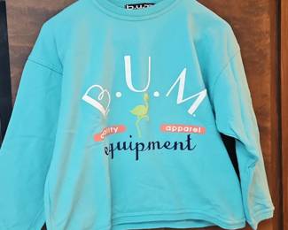 B.U.M. Equipment Turquoise Sweatshirt
