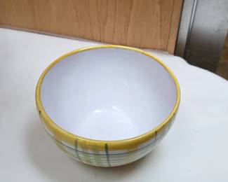 Handpainted Ceramic Bowl  Sarreguemines Digoin second image