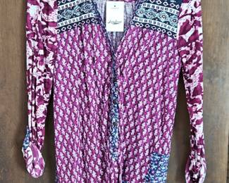 Boho Print ButtonUp Shirt