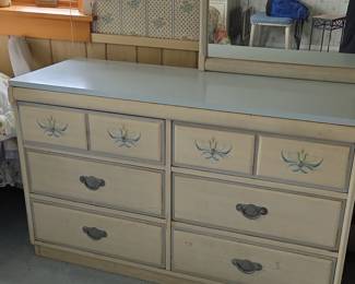 Dixie French Provincial Dresser with Mirror second image