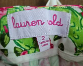Lilly Pulitzer Alligator and Rose Print Leggings second image