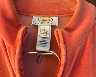 Talbots Petites Velour Tracksuit Set second image