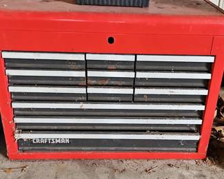 Red Drawer Rolling Tool Chest