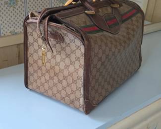 Vintage Gucci GG Monogram Boston Bag second image
