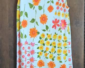 Floral Print Sleeveless Dress