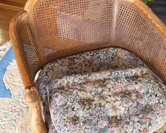 Louis XV Style Cane Back Armchair third image