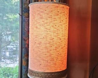 Vintage Cylindrical Hanging Lamp