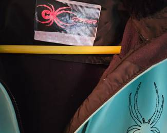 Teal Spyder Softshell Jacket second image