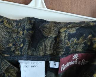 Floral Wide Leg Trousers second image