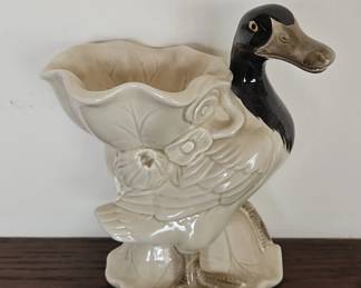 Vintage McCoy Duck Planter