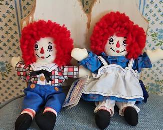 Raggedy Ann Andy Dolls