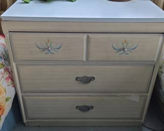 Painted Nightstand Dresser second image