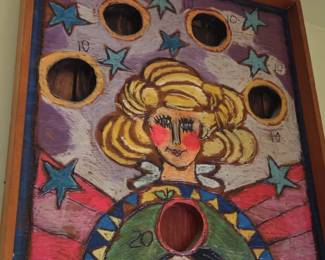 Vintage Carnival Ball Toss Game fourth image
