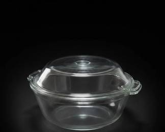 Pyrex Clear Glass Casserole Dish