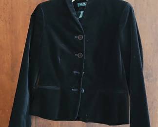 Black Velvet Blazer