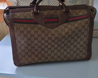 Vintage Gucci GG Monogram Boston Bag