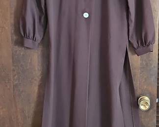 Brown ButtonFront Maxi Dress