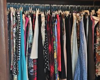 Assorted Womens Hats and Clothing