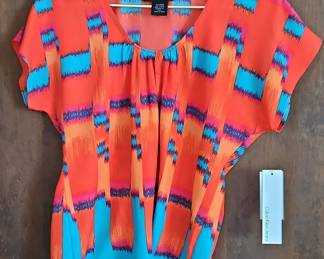 Calvin Klein Jeans Abstract Print Blouse