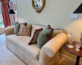 Sherrill super clean + comfortable sofa $795