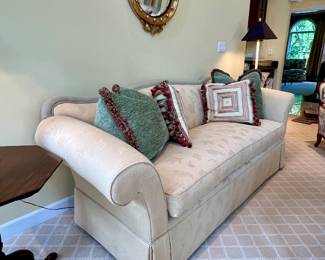 Sherrill super clean + comfortable sofa $795