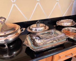 Large Selection Of Silverplate 