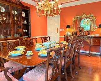 Baker Dining Room Table & Chairs~$1995