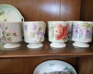 Vintage painted china