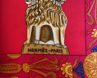 Hermès-Paris Silk Scarf 